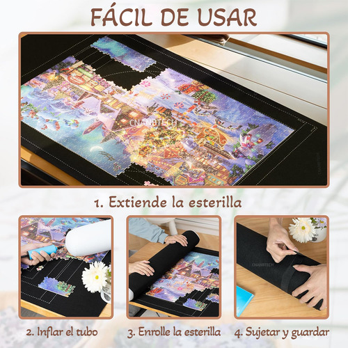 Tapete De Rompecabezas, Antideslizante, 2000 Pzs Universal