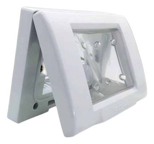 Tapa De Luz Estanca Exterior P/caja Rectangular Kalop Sigma