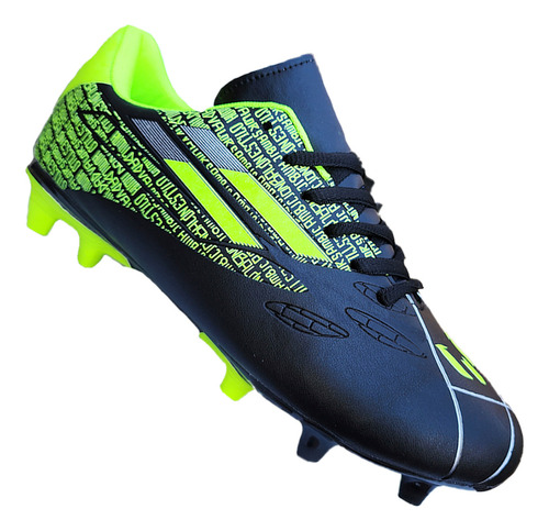 Zapato Futbol Full Grass Juvenil Comodos Resistentes Soccer