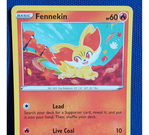 Fennekin Basic No.653 025/195 Pokémon 2022 (Usado)