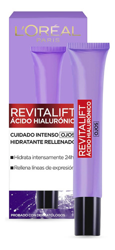 Crema De Ojos Revitalift Ácido Hialurónico, 15ml 