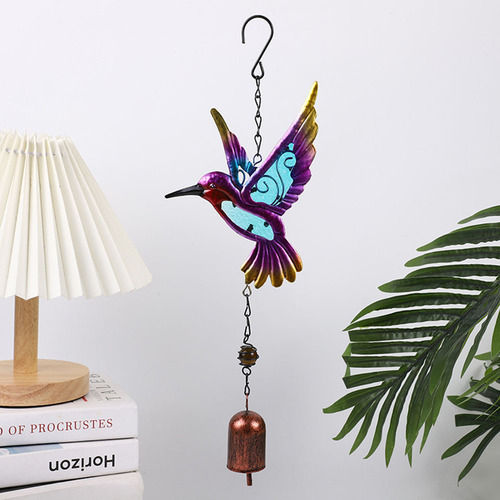 Com 's' Hook Wind Chime Metal