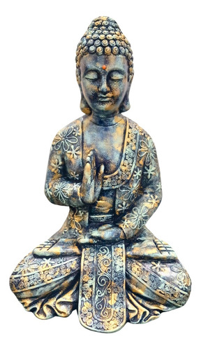 Buda 30 Cm Mudra Abhaya - Proteccion