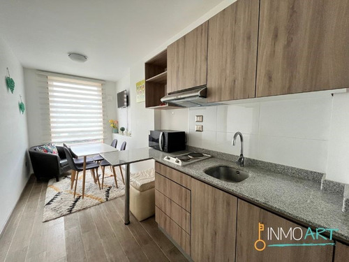 Departamento En Arriendo De 1 Dorm + Est En Edif Gaia Te