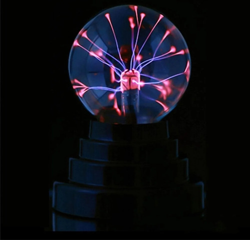 Lampara Bola De Plasma Usb Brewish Sensible Tacto Ciencia 