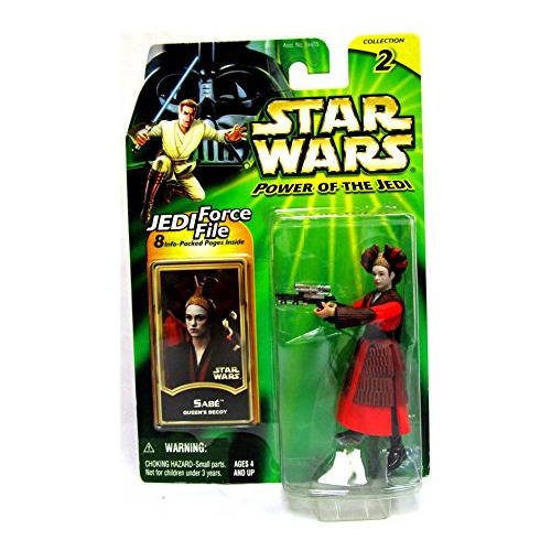 Figura De Acción Star Wars Jedi Sabe Queen's Decoy Power Of