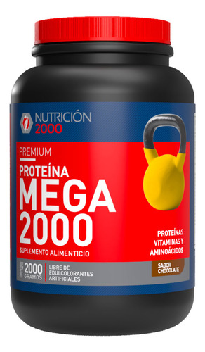 Proteína Mega 2000 Chocolate 2000 G Nutrición 2000