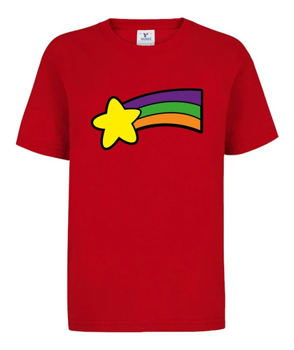 Playera Para Niña O Dama 1 Pza Arco Iris Caricatura