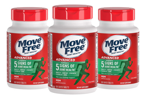 Move Free Msm 1500 Mg (por Porcion) Con Glucosamina Y Condro