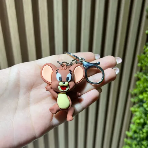 Kit Chaveiro 3d Tom Jerry Argola Reforçada E Mosquetão | MercadoLivre