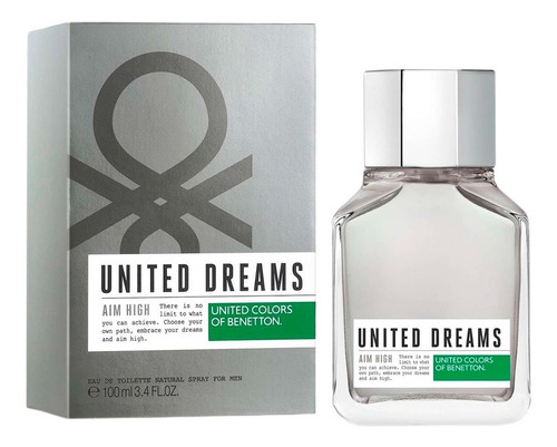 Perfume Benetton United Dreams Aim High 100 Ml Original