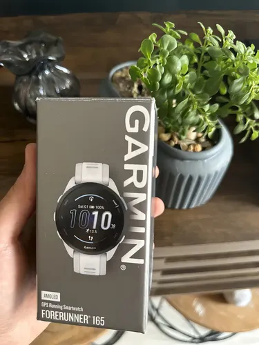 Garmin Forerunner 165 本体 ホワイト Relógio Garmin Forerunner 165 Amoled - Branco | Parcelamento sem juros