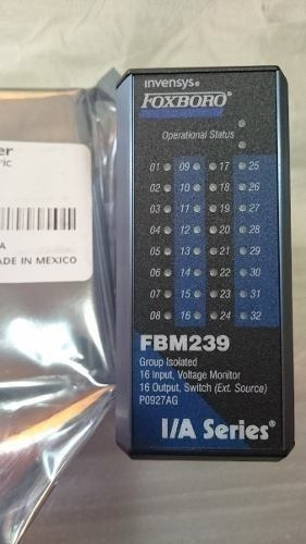 Foxboro Invensys Fbm239 Monitor De Voltaje Switch P0927ag