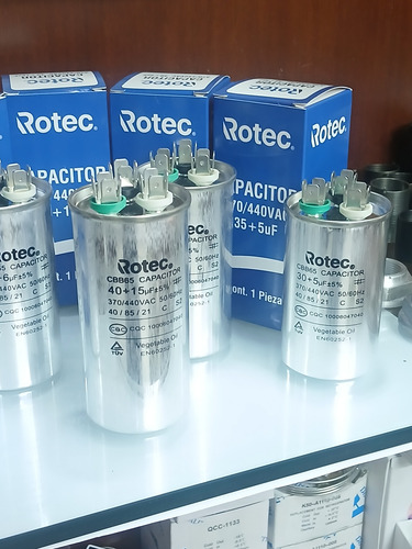 Capacitor 40+15mf Aire Acondicionado