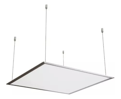 Oferta! Led Panel 60 Cm X 60cm Neutro 45w. + Kit Suspencion