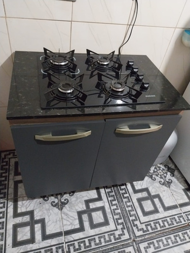 Cooktop De 4 Bocas Com Balcão