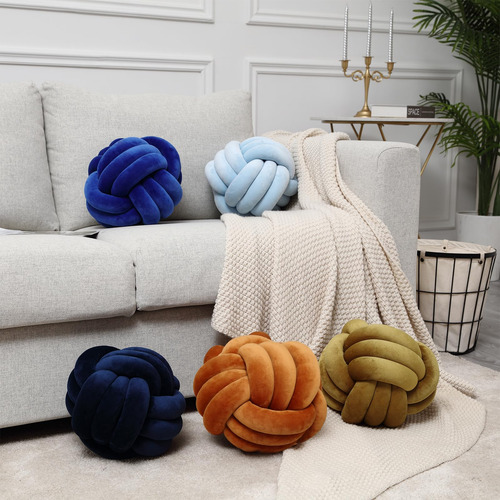 Petrella Almohadas De Nudo Decoración Hogar Color Caramelo 3