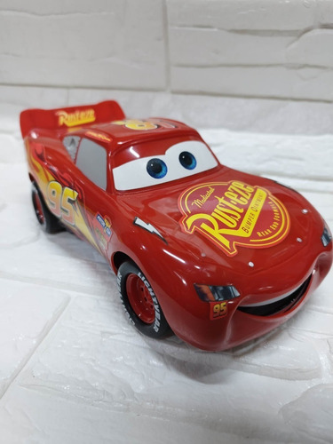 Cars Auto A Radio Control Rayo Mcqueen Con Luces Disney 