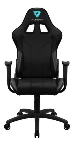 Cadeira de escritório ThunderX3 BC3 gamer ergonômica  preta