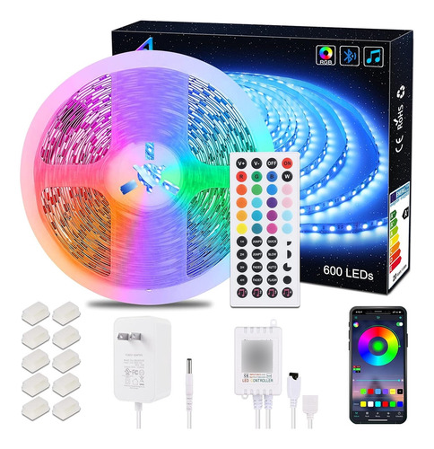 5050 10m 600leds Rgb 60leds/m Smd Non-waterproof Color ...