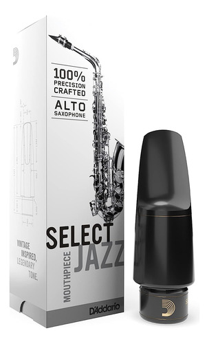 D'addario Woodwinds Select Jazz Boquilla Para Saxofón Alto -