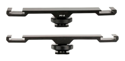 Imagen 2 de 5 de Soporte Dual Duplicador De Zapata De Camara Metalico