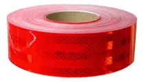 Comprar Cinta Reflectiva Roja 7,5cm Reglamentaria Vtv X Rollo 45,7 M