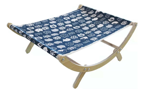 Hamaca Para Gatos Cama Para Mascotas Cama Para Patrón Azul
