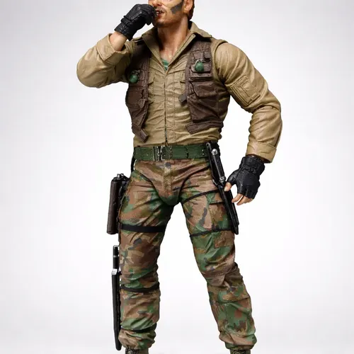 Dutch Extraction Jungle Predador Neca 18 Cm Major Soldado
