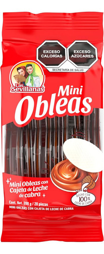 Mini Obleas Las Sevillanas 20 Piezas