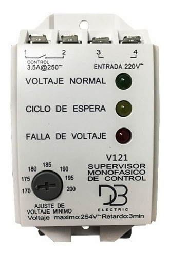 Supervisor Monofasico De Control, Protector Equipos Electron