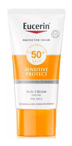 Eucerin Protector Solar Sun Crema Facial Fps50+ X 50ml