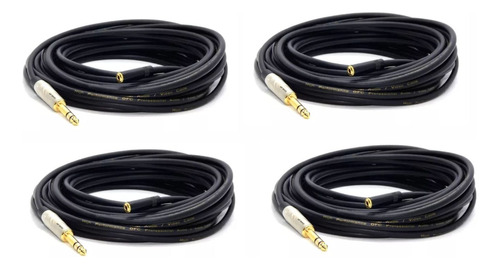  Cable Plug A Mini Plug Hembra Estereos Gold Hamc  2x6m 2x5m