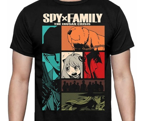 Spy Family - Spy X Family Collage Color - Polera Anime