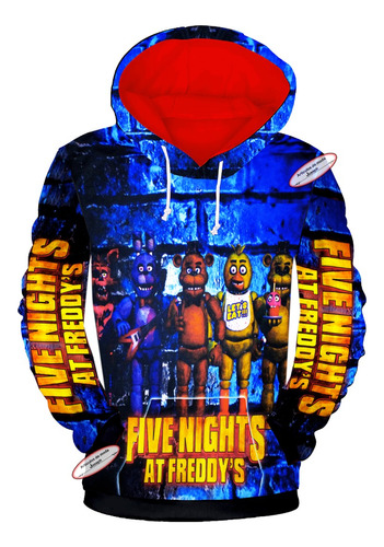 Osito Freddy Sudadera Foxy Five Nights At Freddy Peluche