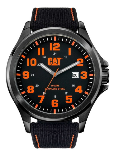 Reloj Cat Hombre Operator Malla Cordura Agente Oficial