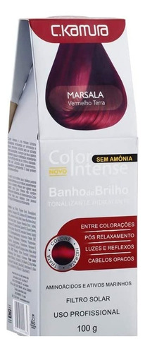 Tonalizante Color Intense C. Kamura Marsala 100g