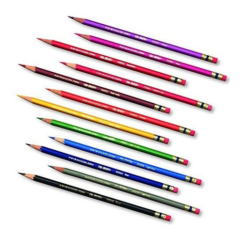 Imagen 7 de 10 de Lapiz De Color Borrable Prismacolor Col-erase, 24 Unidades