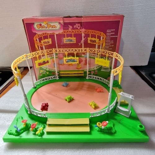 Pin Y Pon Auto Choques Musical N°2246 Linea Rosa Dec 80 (Usado)