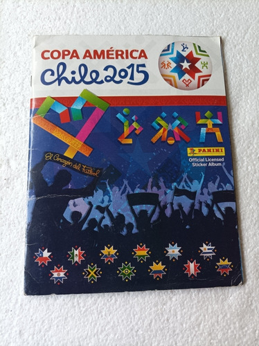 Álbum Figuritas Panini - Copa América Chile 2015 Completo 