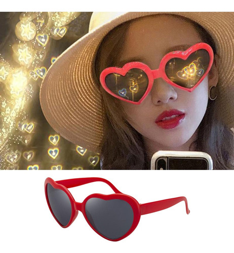 . Efectos Especiales Amor Lentes De Sol En Forma De Corazón