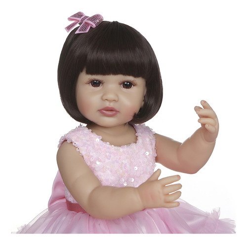 Art Doll Decdeal, 22 Pulgadas, Silicona Para Bebé, Cuerpo Co