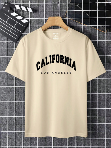 Playera Joven Hombre Cuello Redondo Con Logo