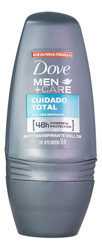 Antitranspirante Roll On Men+Care Cuidado Total 50ml Dove