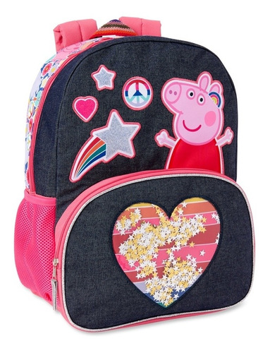 Bolso Escolar De Peppa Pig Importado 