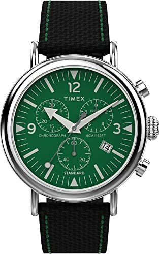 Timex Reloj Cronógrafo De 1.614 In Para Hombre, Correa
