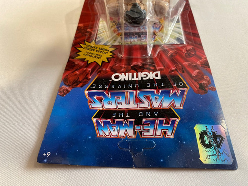 Digitino Motu Origins Retro Mattel Wave 10 Carton Unpunched (Usado)