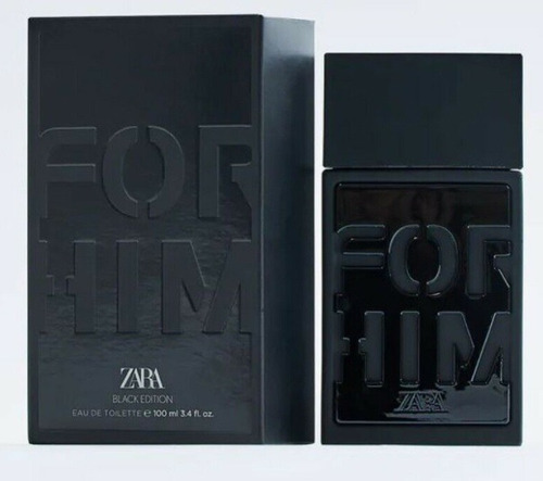 Zara For Him Black Edition 100ml Nuevo Hombre