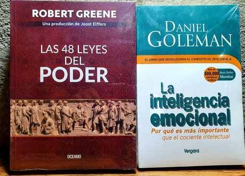 La Inteligencia Emocional + Las 48 Leyes Del Poder + Regalo