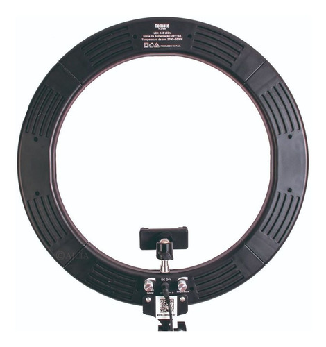 Luz contínua Tomate MLG-048 tipo aro cor branca quente e fria 100V/240V